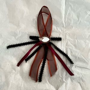 Virginia Tech Hokies Football Ribbon Pin